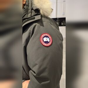 Canada Goose Men’s Langford Parka – Graphite – Size XL - Gray